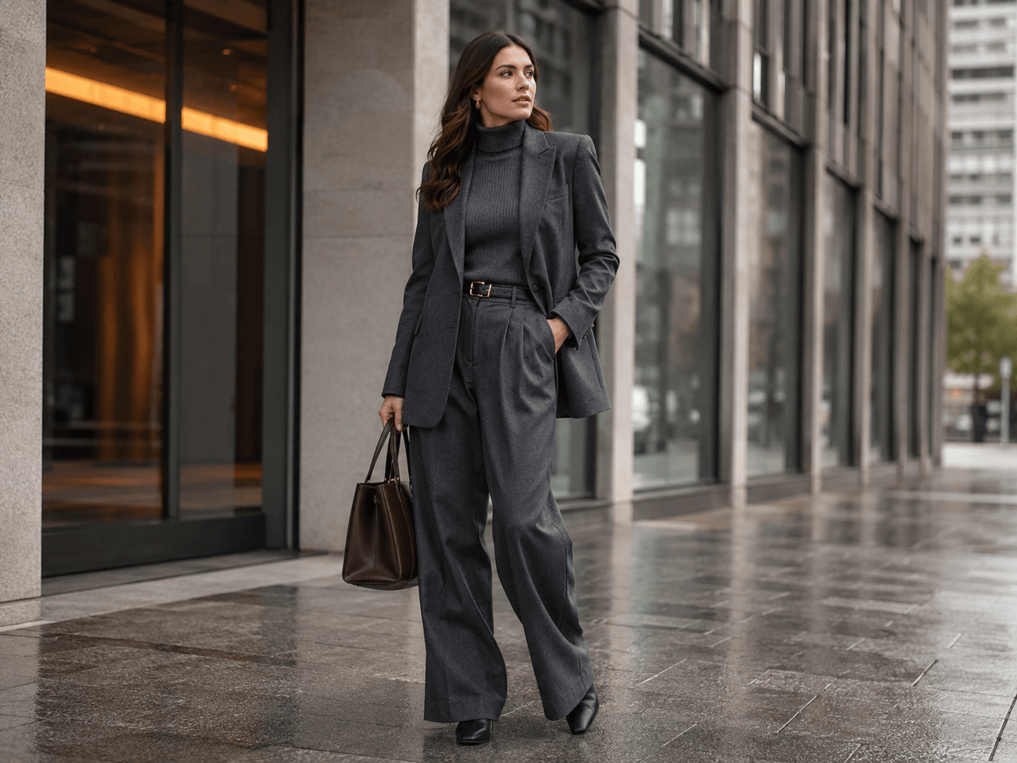 Como Montar um Look para o Trabalho no Inverno Sem Parecer de Uniforme